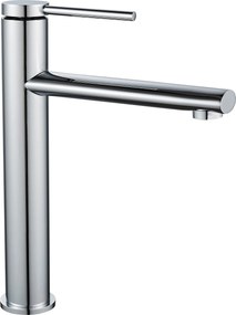 Wastafelkraan Rea Oval Chrom High
