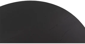 Goossens Eettafel Blade, Strak blad rond 110 x 110 cm 6 cm dik