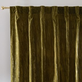 Fluwelen gordijn met verborgen lussen, Susana