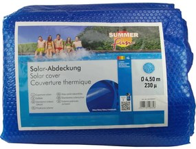 Summer Fun Zomerzwembadhoes solar rond 450 cm PE blauw