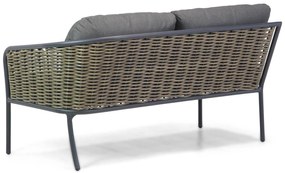 Hoek loungeset  Aluminium/wicker Grijs 5 personen Lifestyle Garden Furniture Enchante/Montana