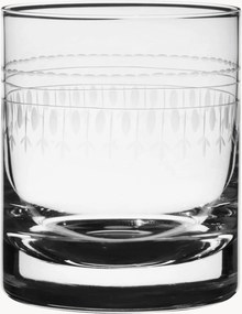 Mondgeblazen kristallen whisky glazen Ovals, 2-delig