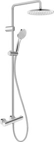 Duravit Shower Systems 1000 MinusFlow regendoucheset met 4 straalsoorten Ø25cm chroom