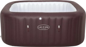 Bestway Lay-Z-Spa Maldives Liner - 201 x 201 x 80 cm - Bruin/Wit - DuraPlus