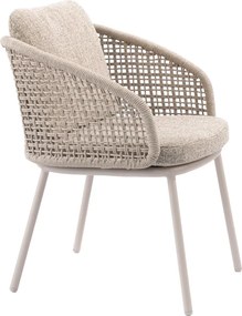 Taste by 4 Seasons Wave tuinstoel Linen Tuinstoel   beige weerbestendig