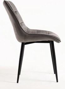 Pack 4 Cade Fluwelen Stoelen