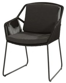 4 Seasons Outdoor Accor Dining Chair antraciet SALE  Tuinstoel    zwart weerbestendig