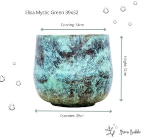 Pot Elisa Mystic Green