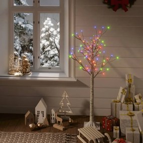 vidaXL Kerstboom wilg met 120 LED's binnen en buiten 1,2 m meerkleurig