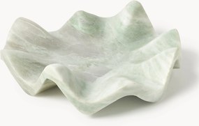 Handgemaakt decoratief dienblad Gaia van marmer, Ø 30 cm