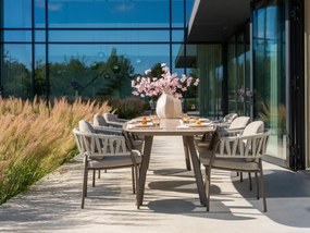 Taste by 4 Seasons Calma tuinstoel terre Tuinstoel   bruin weerbestendig