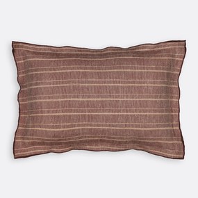 Linnen en zijden kussenhoes Marciana