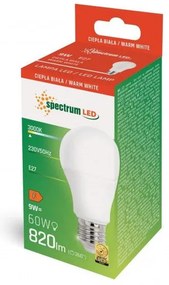 Żarówka LED Biały Ciepły E27 230V 9W WOJ+14610