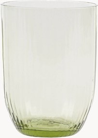 Mondgeblazen tumblers Bamboo, 6-delig