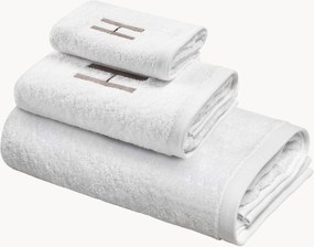 Katoenen handdoekenset Monogram van A tot Z, 3-delig