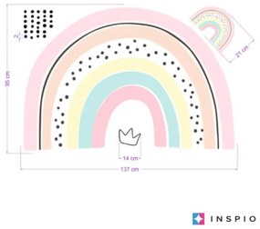 INSPIO Een regenboog voor een kleine prinses met een naam