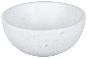 Differnz Ruz waskom 25x11.5cm milky marble marmer