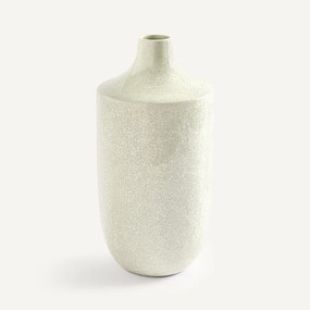 Gebarsten aardewerk vaas, hoogte 36 cm, CATANE