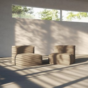 Soft Zitzak Indoor Seat - Teddy Brown