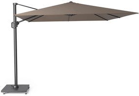 Zweefparasol  3x3m T2 premium (excl. voet) Taupe-naturel-bruin  Challenger