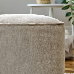 Milano Round Chenille Footstool