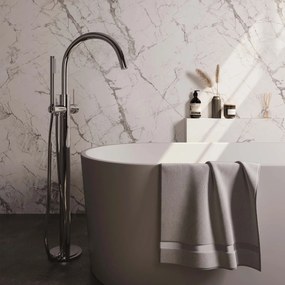 Brauer Chrome Edition vrijstaande badmengkraan met staafhanddouche chroom