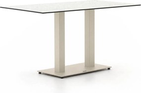 + 15% kassakorting | Tuin eettafel Forza | Rechthoekig | Tuintafel Kunststof | 140x80cm | 4 personen | Kees Smit Tuinmeubelen