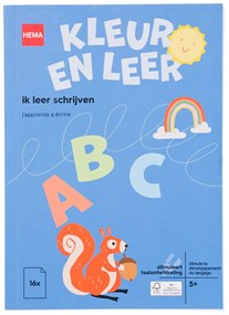 HEMA Kleur En Leerboek Ik Leer Schrijven 5+