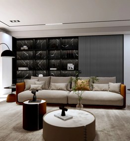 AkuPanel 240 cm Antraciet   - Akoestische panelen