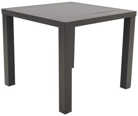 Lena tuintafel antraciet - 90 x 90 cm.