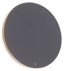 Buitenlamp Design wandlamp grijs 16,5 cm incl. LED - Skyf Modern, Design IP54 Buitenverlichting rond