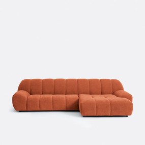 Hoekbank rechts, reliëfstof, Nuria