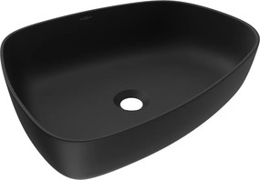Mexen Ono inbouw wastafel van composiet 51 x 39 cm, zwart - 23045171