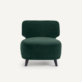 Fauteuil XL fluweel Odalie, design E. Gallina