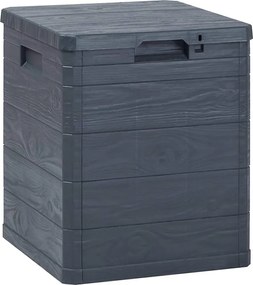 Toomax Woody's Compact Box - 90L - Donker Antraciet - Binnenmaat 37 x 35,5 x 47 cm - Buitenmaat 42 x 50 x 44 cm