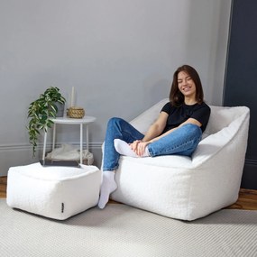 Natalia Borg Armchair Bean Bag + Footstool