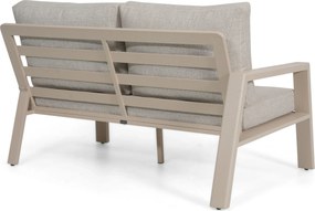 Hoek loungeset 6 personen Aluminium Zand/Beige  Lifestyle Garden Furniture Melone