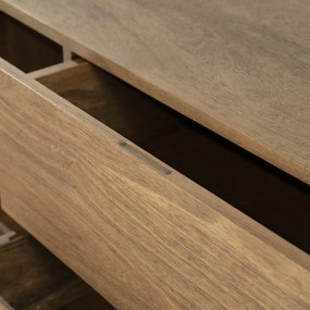 Eleonora King Ovaal Tv-meubel Mangohout 160 Cm - 160x40x43cm.