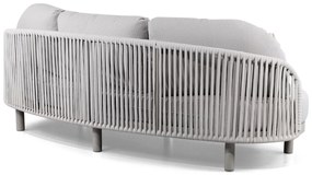 Stoel en Bank Loungeset 5 personen Aluminium/rope Taupe  Santika Furniture Santika