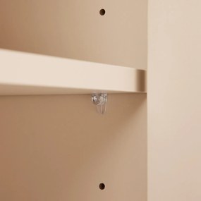 Mat Dressoir Grijsbeige 200 Cm - 200x40x75cm.