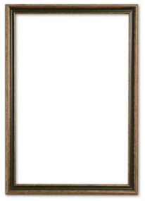 Klassieke Fotolijst 20x30 cm Goud Groen - Abby