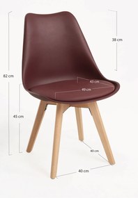 Set 4 Synk Basic Stoelen