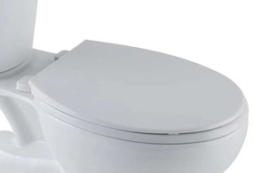 Eastbrook Loire toiletzitting wit glans