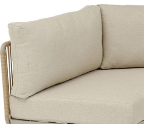 Hoek loungeset 5 personen Rope Zand/Beige  Coco Amici