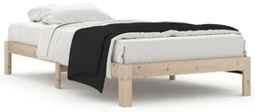 vidaXL Bedframe massief grenenhout 100x200 cm