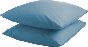 Kussensloop 2 stuks – 100% natuurlijk katoen – 2x 60×70 – turquoise