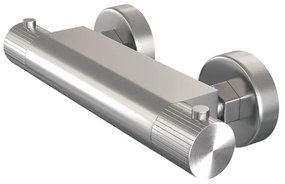 BRAUER Stripe Douche Thermostaatkraan - opbouw - RVS-kleurig geborsteld PVD 5-NG-344