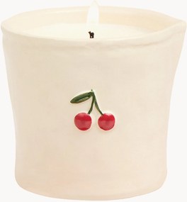 Geurkaars Cherry (gerookte kers) van keramiek