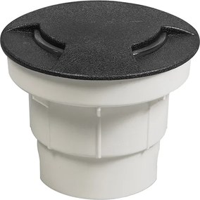 Set van 3 buiten grondspot zwart incl. LED IP67 - Ceci 2