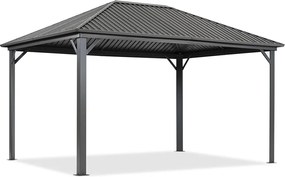 Metalen tuinhuis Sardinia 3x4 Tuinpunt antraciet